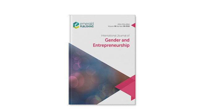 International Journal of Gender and Entrepreneurship cover