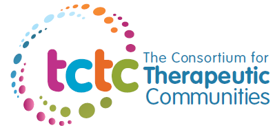The Consortium for Therapeutic Communities logo.