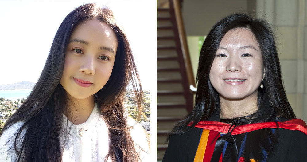 Xichen Chen and Dr Alice Yan Chang-Richards