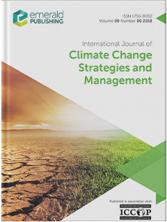 International Journal of Climate Change Strategies and Management cover