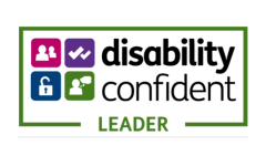 Disability confident leader logo