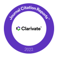Clarivate JCR 2022 badge