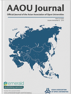 Asian Association of Open Universities Journal