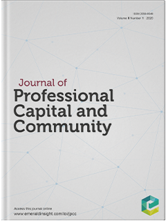 Journal of Professional Capital and Community