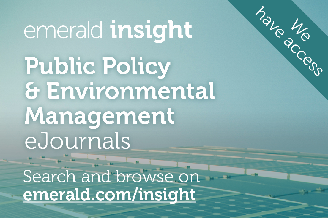 Public Policy & Environmental Management LinkedIn banner