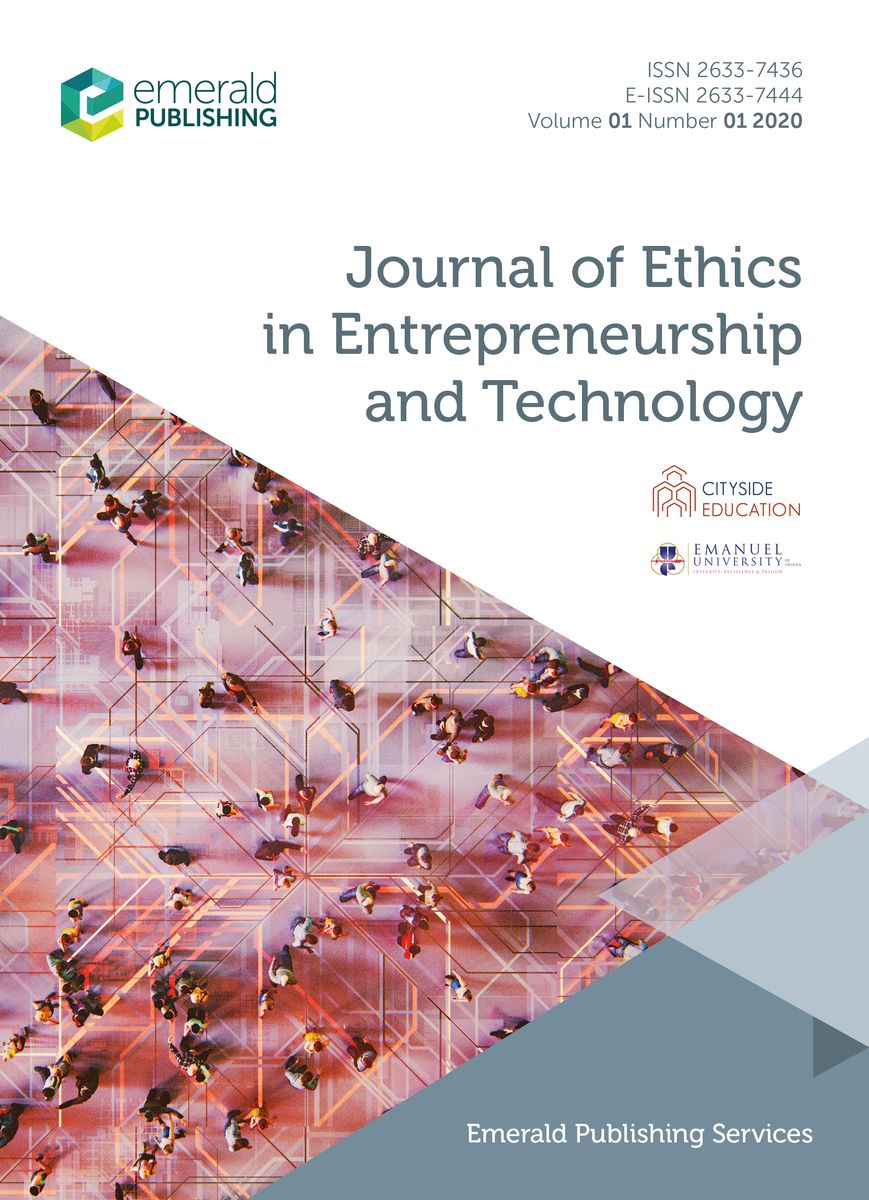 Journal of Ethics in Entrepreneurship and Technology