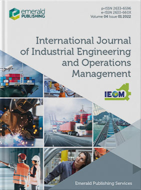 International Journal of Industrial Engineering and Operations Management