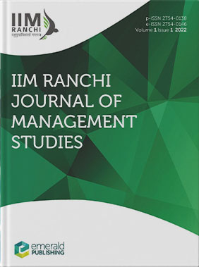 IIM Ranchi Journal of Management Studies