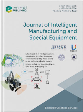 Journal of Intelligent Manufacturing and Special Equipment