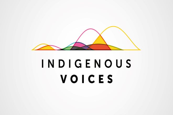 Indigenous voices logo