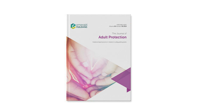 The Journal of Adult Protection cover
