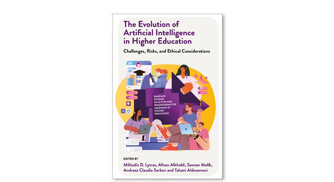 The Evolution of Artificial Intelligence in Higher Education book cover