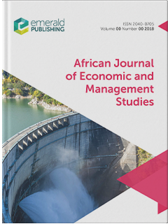 African Journal of Economic and Management Studies