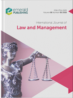 International Journal of Law and Management