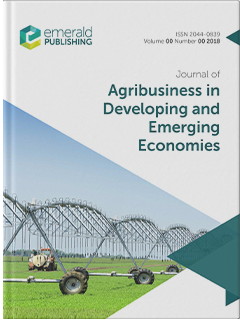 Journal of Agribusiness in Developing and Emerging Economies