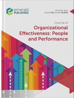 Journal of Organizational Effectiveness: People and Performance
