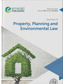 Journal of Property, Planning and Environmental Law