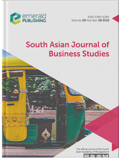 South Asian Journal of Business Studies