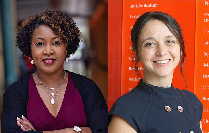Photo of Chandra Alston & Sarah Byrne