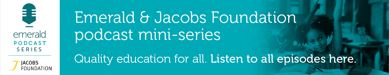Emerald & Jacobs Foundation podcast mini-series banner