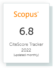 Scopus CiteScore: 6.8
