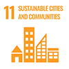 SDG 11 icon sustainable cities and communities